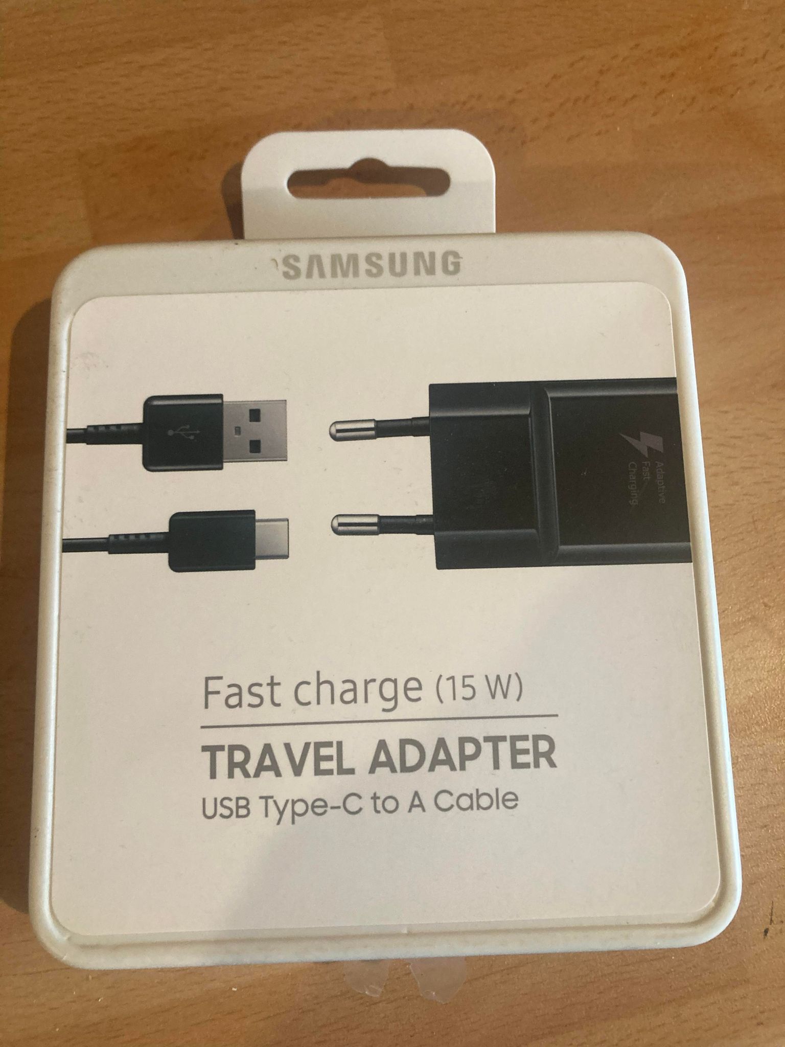 chargeur et câble type-c noir